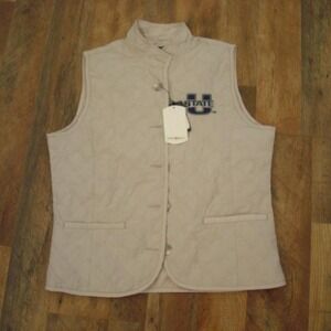UTAH STATE SKI VEST JACKET VINTAGE‎ NEW 2011 WOMENS